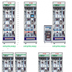 四層電梯仿真模型
